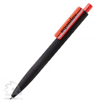 Шариковая ручка X3 Smooth Touch XD Design, красная, пример нанесения