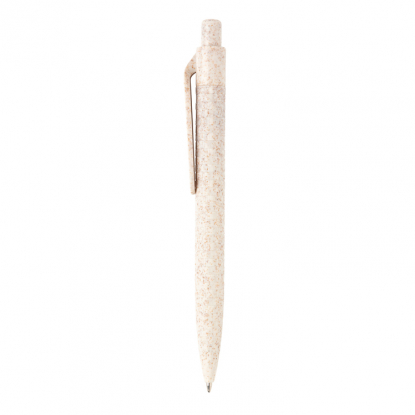 Ручка Wheat Straw, белая, вид сбоку