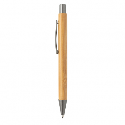 Тонкая бамбуковая ручка, вид сбоку