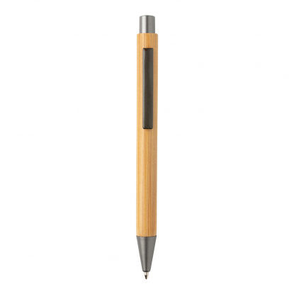 Тонкая бамбуковая ручка, вид спереди