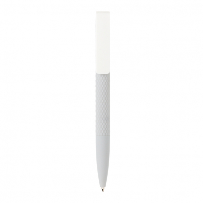 Ручка X7 Smooth Touch, серая, вид спереди