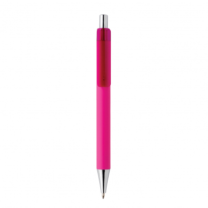 Шариковая ручка X8 Smooth Touch, розовая
