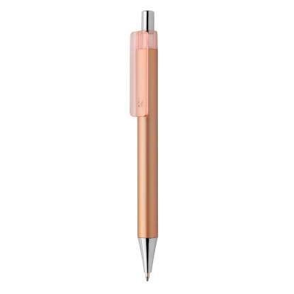 Ручка X8 Metallic, коричневая
