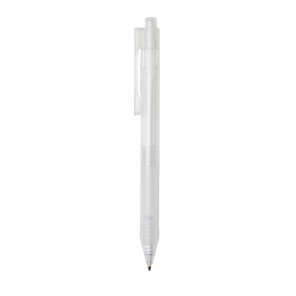 Ручка X9 с матовым корпусом, белая