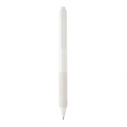 Ручка X9 с глянцевым корпусом, белая
