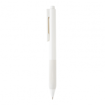 Ручка X9 с глянцевым корпусом, белая