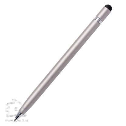 Шариковая ручка-стилус Simplistic, серебристая