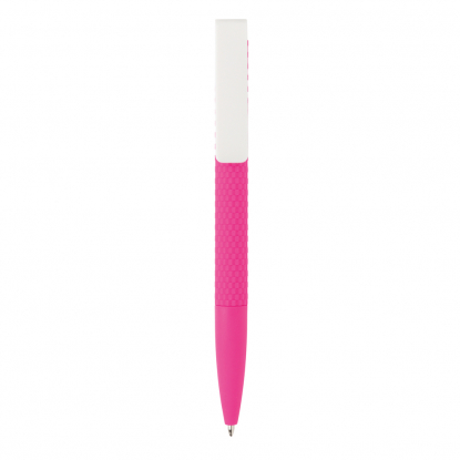 Ручка X7 Smooth Touch, розовая, вид спереди