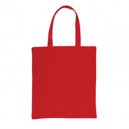 Сумка-шоппер Impact с плоским дном из переработанного хлопка AWARE™, красная
