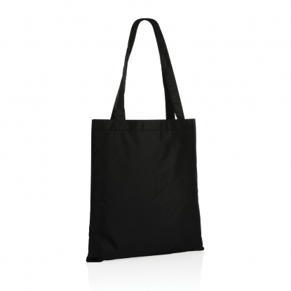 Плотная сумка-шоппер Impact из RPET AWARE™, черная