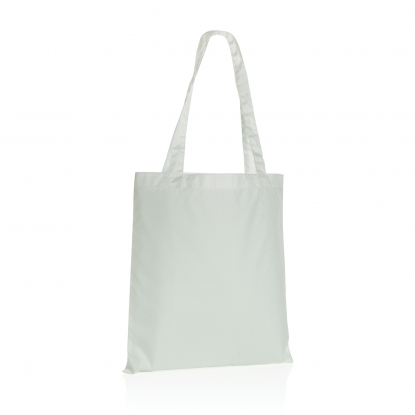 Плотная сумка-шоппер Impact из RPET AWARE™, белая