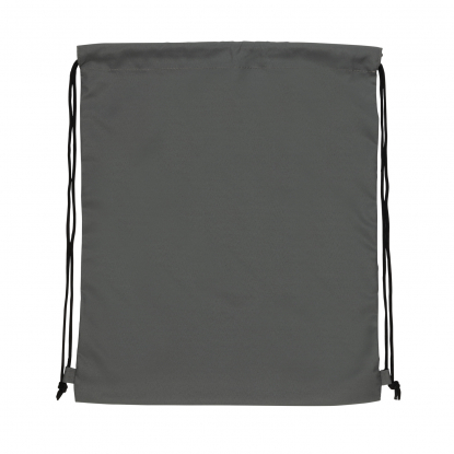 Плотный рюкзак на шнурке Impact из RPET AWARE™, темно-серый