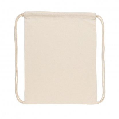 Рюкзак на шнурке Impact из переработанного хлопка AWARE™, натуральный