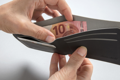 Бумажник Quebec с защитой от сканирования RFID