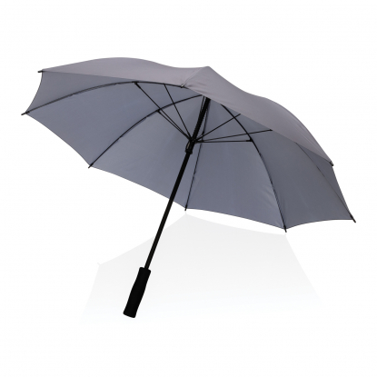 Зонт-антишторм Impact из RPET AWARE™, d103 см, темно-серый
