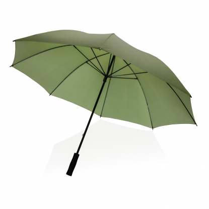 Зонт-антишторм Impact из RPET AWARE™, d130 см, зеленый 