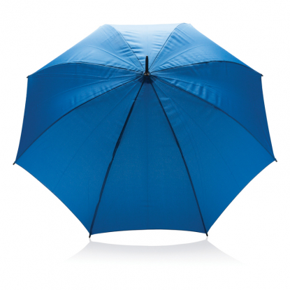 Автоматический зонт-трость, 23", синий, купол