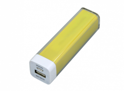 Универсальное зарядное устройство power bank PB036 , желтое