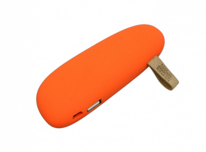 Универсальное зарядное устройство Small stone, оранжевое