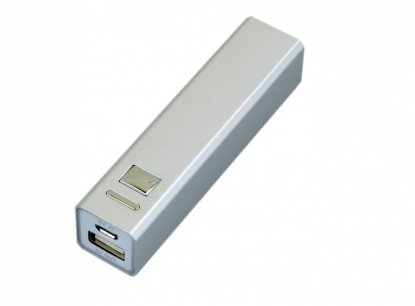 Универсальное зарядное устройство power bank Promo, серебристая