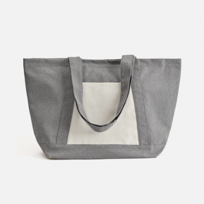 Шопер Shophop, серый с неокрашенным