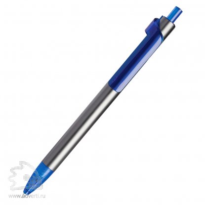 Шариковая ручка Piano BeOne, темно-серая с синим