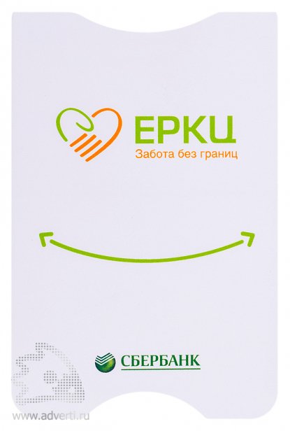 Универсальный чехол для пластиковых карт с полноцветной печатью