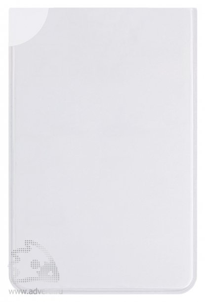 Чехол для подарочных карт с полноцветной печатью, оборот