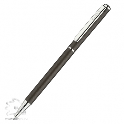 Шариковая ручка Псков, матовая Салiасъ, антрацит