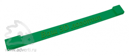 Флешка Браслет с логотипом 3D, зеленая