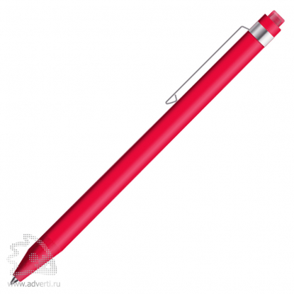 Шариковая ручка Radical Metal Clip Matt, красная