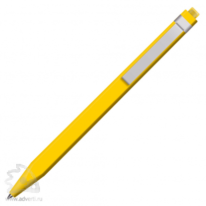 Шариковая ручка Radical Metal Clip Matt, желтая
