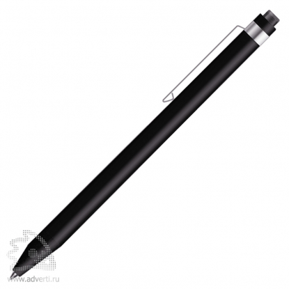Шариковая ручка Radical Metal Clip Polished, черная