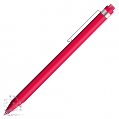 Шариковая ручка Radical Metal Clip Polished, красная