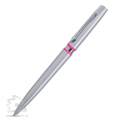 Шариковая ручка Rino Silver, розовая