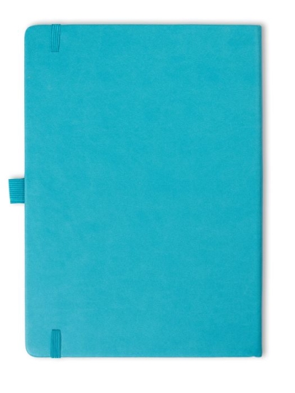 Блокнот в твердой обложке Violet, А4, голубой