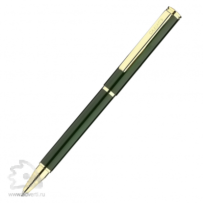 Шариковые ручки Ростов, лакированная Салiасъ, темно-зеленая