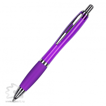 Шариковая ручка Slim Color, фиолетовая