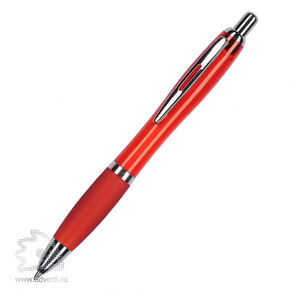 Шариковая ручка Slim Color, красная