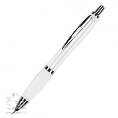 Шариковая ручка Slim Color, белая