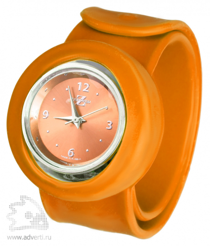 Часы Mini Slap On Watch, оранжевые