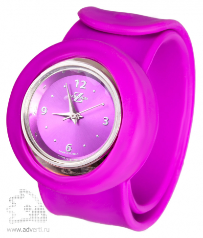 Часы Mini Slap On Watch, фиолетовые