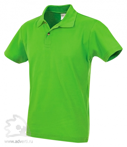 Рубашка поло Polo, мужская, зеленая