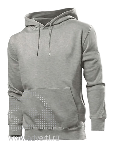 Толстовка Hooded Sweatshirt Men, мужская, серая