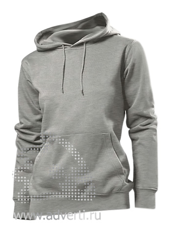 Толстовка Hooded Sweatshirt Women, женская, серая