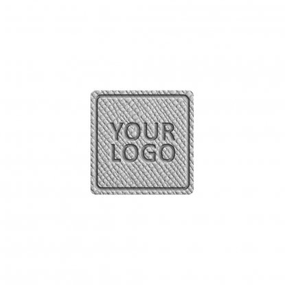 Наклейка из экокожи квадратная