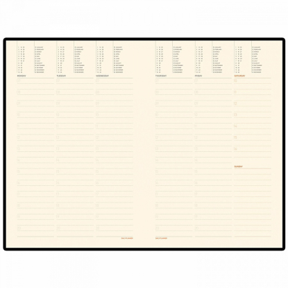 Внутренние блоки недатированных ежедневников Tango