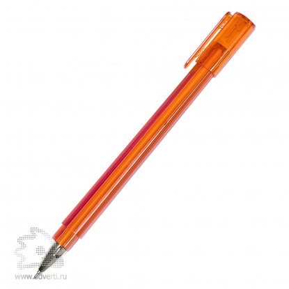 Шариковая ручка Tetra Frost, оранжевая