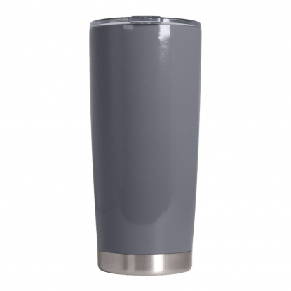 Термокружка вакуумная Parma Portobello, серая, вид сбоку