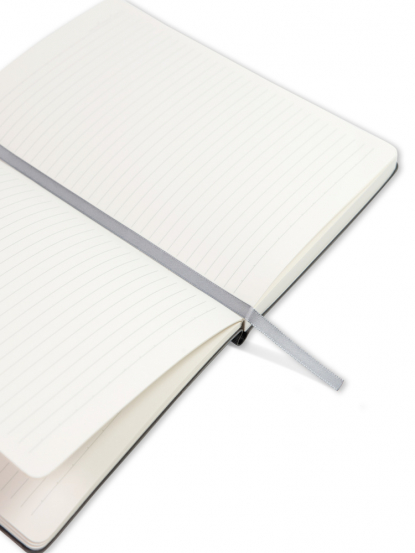 Ежедневник А5 в гибкой обложке Jim, серый